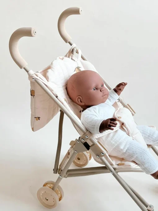 Poppenwagen Lemon riem en draagtas