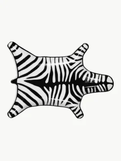 Porselein decoratief dienblad Zebra