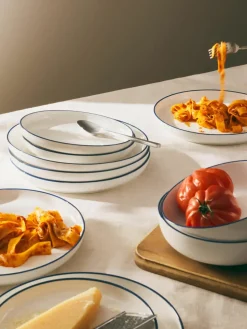 Porselein serviesset Facile, 6 personen (18-delig)
