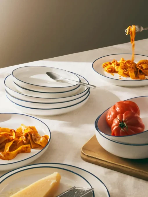Porselein serviesset Facile, 6 personen (18-delig)