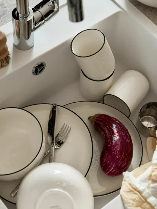 Porselein serviesset Facile, 6 personen (30-delig)