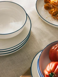 Porselein serviesset Facile, 6 personen (18-delig)