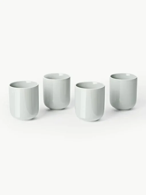 Porseleinen bekers Nessa, 4 stuks