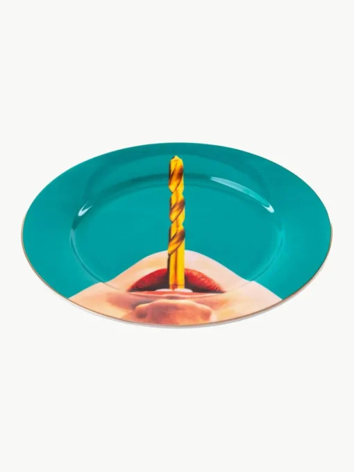 Porseleinen dinerbord Drill
