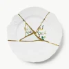 Porseleinen dinerbord Kintsugi