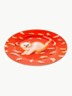Porseleinen dinerbord Kitten