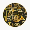 Porseleinen dinerbord Trumpets
