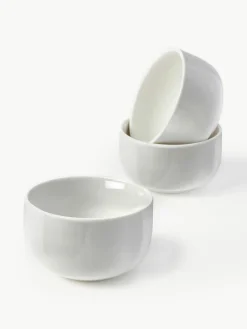 Porseleinen dipschalen Nessa, 3 stuks