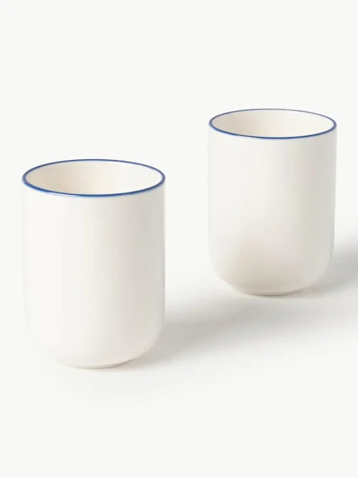 Porseleinen koffiekopjes Facile, 2 stuks