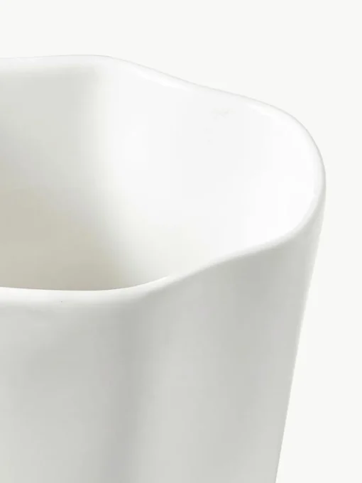 Porseleinen koffiemokken Joana in organische vorm, 4 stuks