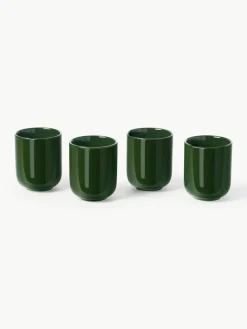 Porseleinen koffiemokken Nessa, 4 stuks