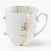 Porseleinen kopje Kintsugi