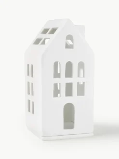 Porseleinen lichthuis Living, H 13 cm
