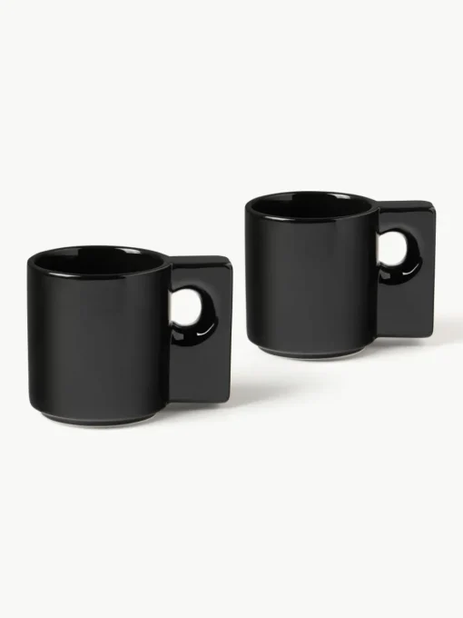 Porseleinen mokken Keira, 2 stuks