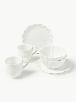 Porseleinen ontbijtset Toy's Delight, 2 personen (6-delig)