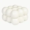 Porseleinen opbergdoos Bubble, B 15 cm
