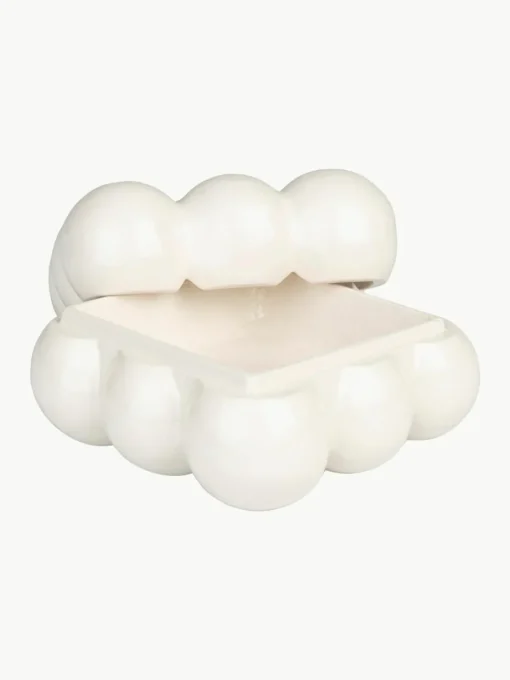 Porseleinen opbergdoos Bubble, B 15 cm