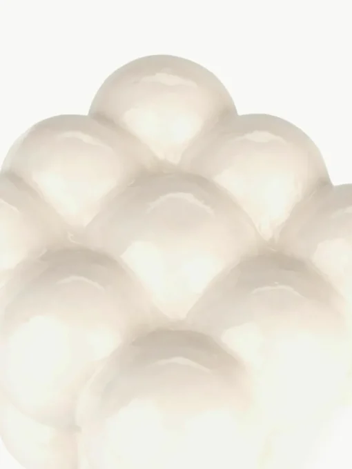 Porseleinen opbergdoos Bubble, B 15 cm