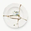Porseleinen pastabord Kintsugi