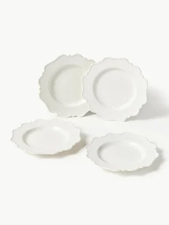Porseleinen servies Grace voor 4 personen (12-delig)