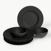 Porseleinen servies Manufacture Rock, 2 personen (6-delig)