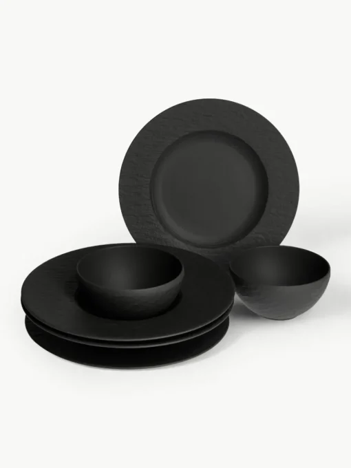 Porseleinen servies Manufacture Rock, 2 personen (6-delig)