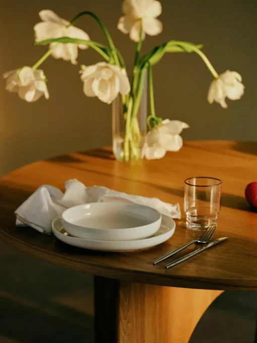 Porseleinen serviesset Nessa, 4 personen (12-delig)