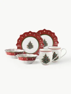 Porseleinen serviesset Toy's Delight, 2 personen (6-delig)