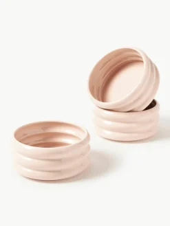 Porseleinen snackschalen Maira, 3 stuks