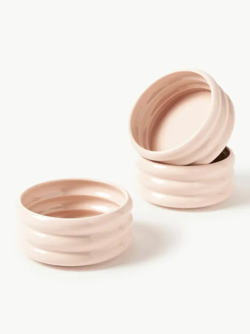 Porseleinen snackschalen Maira, 3 stuks