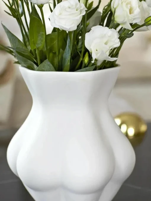 Porseleinen vaas Kiki's Derrier, H 23 cm