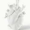 Porseleinen vaas Love in Bloom, H 25 cm