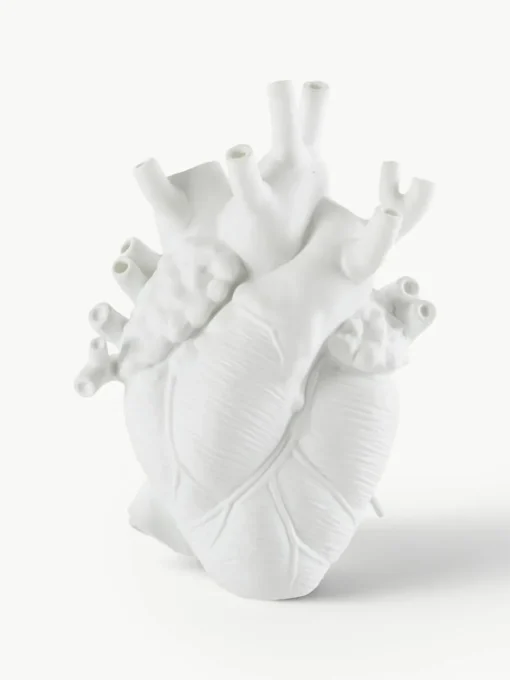 Porseleinen vaas Love in Bloom, H 25 cm