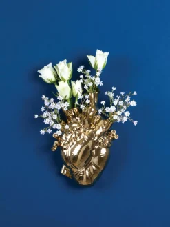 Porseleinen vaas Love in Bloom, H 25 cm