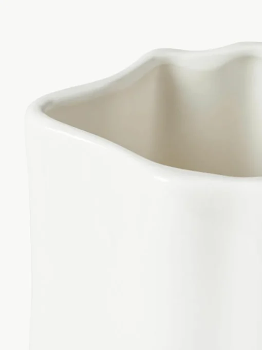 Porseleinen waterkaraf Joana in organische vorm, 1.6 L