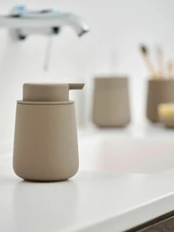 Porseleinen zeepdispenser Nova One