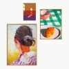 Poster Artwall no. 26 met lijst, set van 3