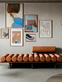 Poster Artwall no. 19 met lijst, set van 6