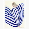 Poster blauw Stripe At Concorde by Sofia Lind x The Poster Club