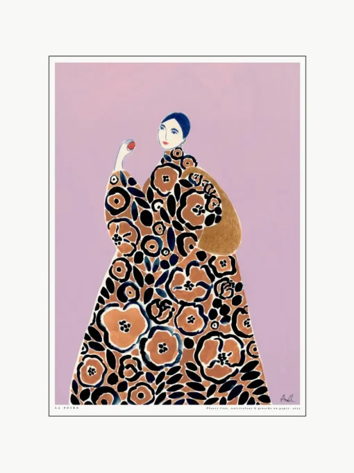 Poster Flower Coat