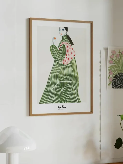 Poster Green Coat