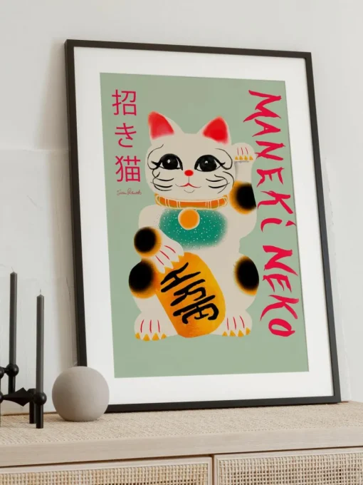 Poster Maneki Neko