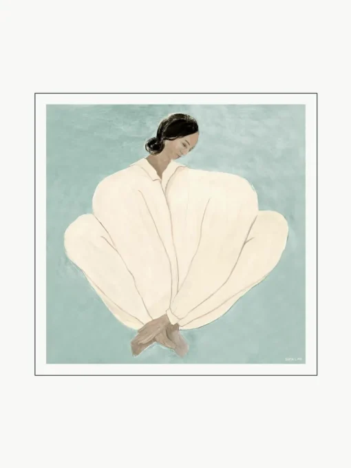 Poster Meet me at Jaures by Sofia Lind x The Poster Club