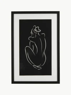 Poster Refined met houten lijst