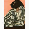 Poster Serene Stripes by Hanna Peterson x The Poster Club