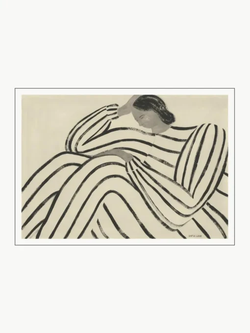 Poster Waiting by Sofia Lind x The Poster Club