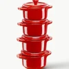 Potjes Mini Cocotte, 4 stuks