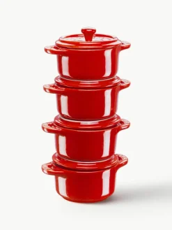 Potjes Mini Cocotte, 4 stuks