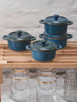 Potjes Mini Cocotte, 4 stuks
