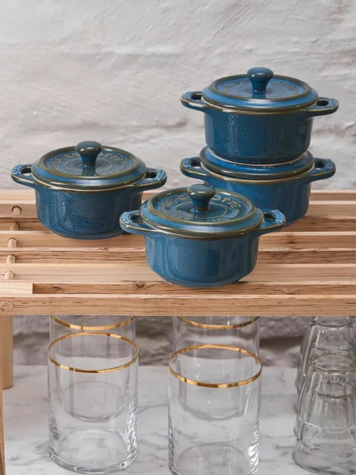 Potjes Mini Cocotte, 4 stuks